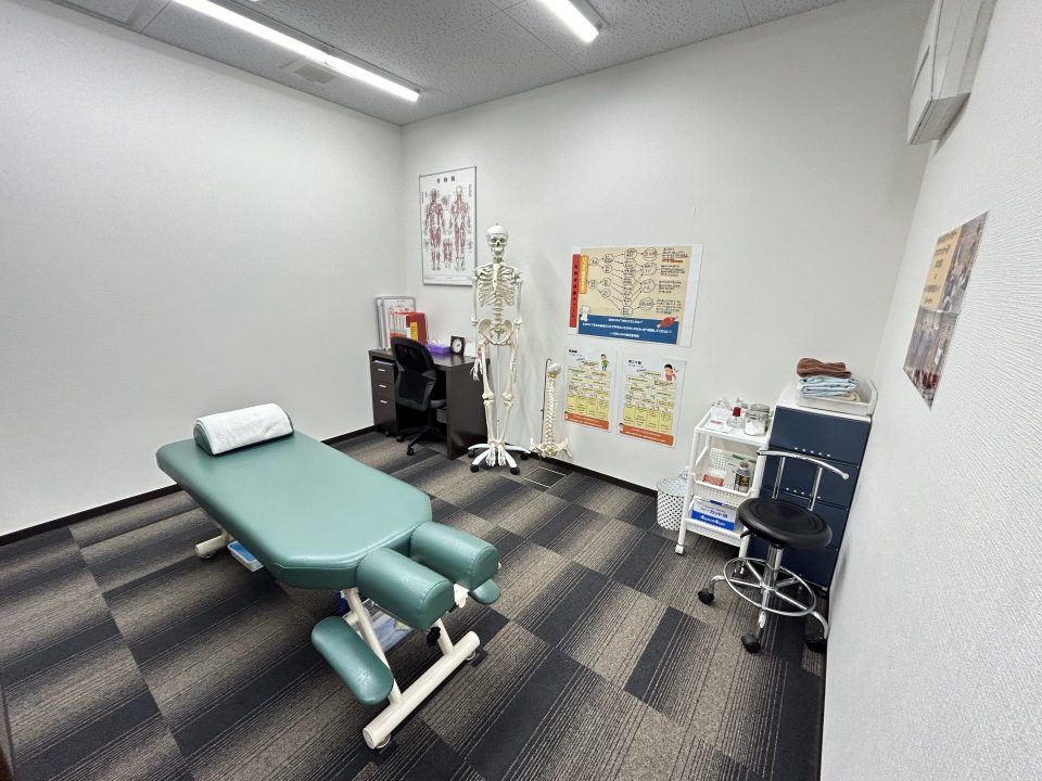 施術用ベッドの写真