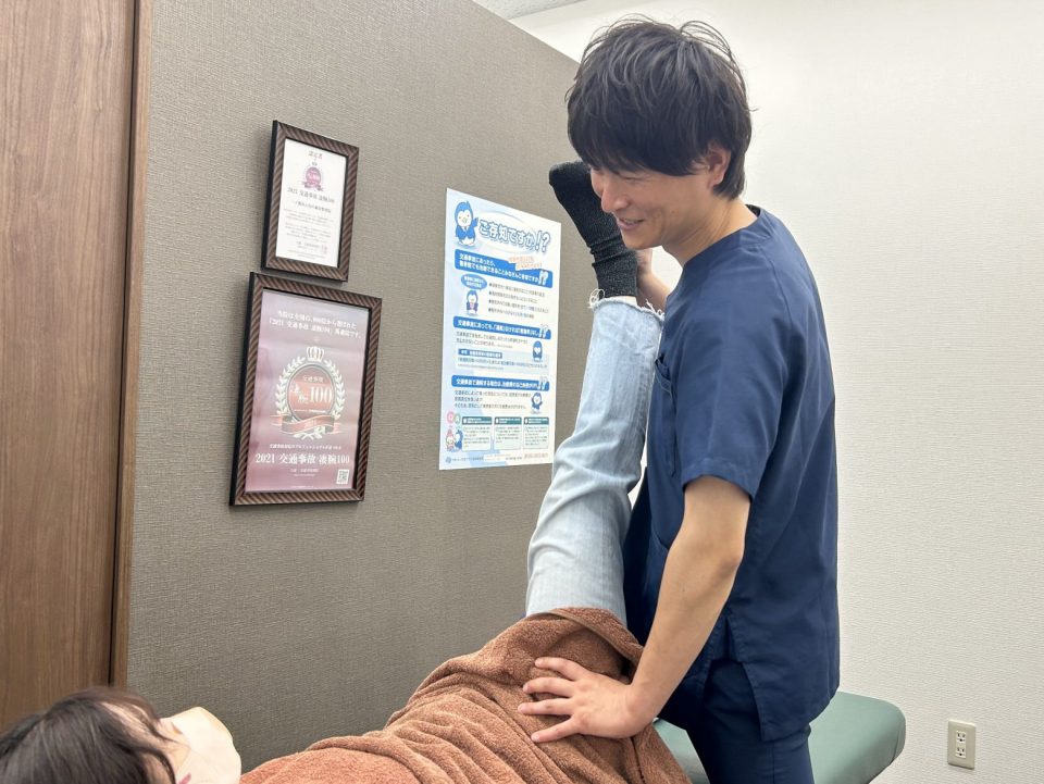 施術の写真